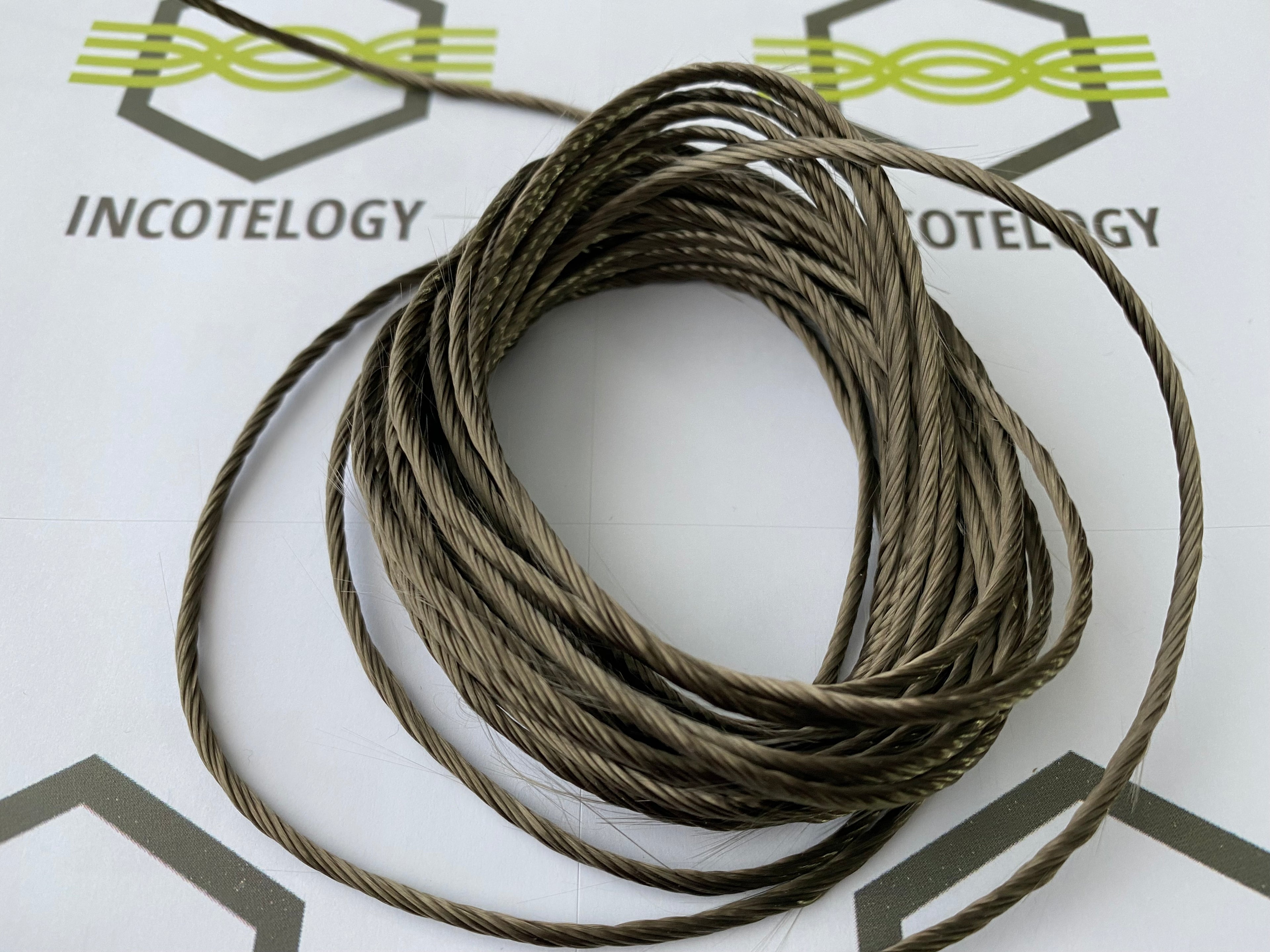 Basalt fiber twisted yarn 14 µm 3600 tex (400 tex x 9 Z75) silane sizing for EP, VE