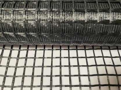 Polyester Geogitter 40/40 kN/m 25x25 mm mit Polymerimprägnierung (IVG)