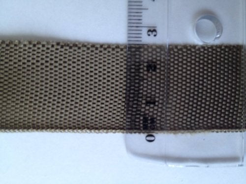 Basaltfaser Band 25 mm 5,97 g/m 0,17 mm, beide Kanten aus Basaltfaser